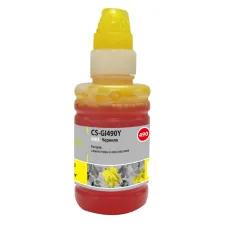 Чернила Cactus CS-GI490Y (желтый; 100мл; Canon Pixma G1400, G2400, G3400) [CS-GI490Y]