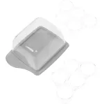 Холодильник Бирюса Б-M6143 (A, 1-камерный, объем 370:370л, серый металлик)