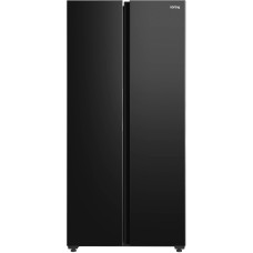 Холодильник Korting KNFS 83177 N (No Frost, A+, 2-камерный, Side by Side, объем :266/176л, инверторный компрессор, 83,5x177,5x63,5см, чёрный)