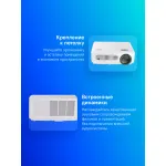 Проектор Cactus CS-PRM.05WT.WUXGA-W (LCD, 1920x1080, 2000:1, 2800лм, HDMI x2, композитный, аудио mini jack)