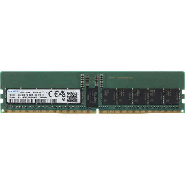 Память RDIMM DDR5 32Гб 5600МГц Samsung (44800Мб/с, 288-pin, 1.1 В)