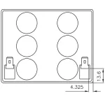 Батарея CSB HR1227W (12В, 7,5Ач)