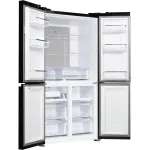 Холодильник Kuppersberg NFFD 183 BKG (No Frost, A++, 3-камерный, Side by Side, объем 567:363/204л, инверторный компрессор, 91,1x183x70,6см, черный)