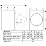 Стиральная машина Gorenje WG2P114A12/C(фронтальная полноразмерная, класс стирки/отжима/э.потребления: A , макс: 11кг, 1400 об/мин, инвертер, 59.5x84.5x59см, белый)