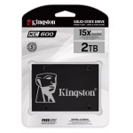 Жесткий диск SSD 2Тб Kingston KC600 (2.5