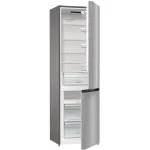 Холодильник Gorenje NRK6201PS4 (No Frost, A+, 2-камерный, объем 353:243/110л, 60x200x59.2см, серебристый металлик)