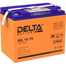 Батарея Delta GEL 12-75 (12В, 75Ач) [GEL 12-75]