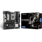 Материнская плата Biostar B760MZ-E PRO (LGA1700, 4xDDR5, microATX, RAID SATA: 0,1,15,5)