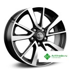 КиК Juke КС699 R17/7J PCD 5x114,3 ET 47 ЦО 66,1 черный с полированной лицевой поверхностью