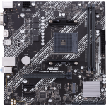 Материнская плата ASUS PRIME A520M-K (AM4, AMD A520, 2xDDR4 DIMM, microATX, RAID SATA: 0,1,10)