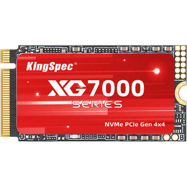 1Тб KingSpec (2242, 7200/6600 Мб/с, PCIe 4.0 x4 (NVMe))