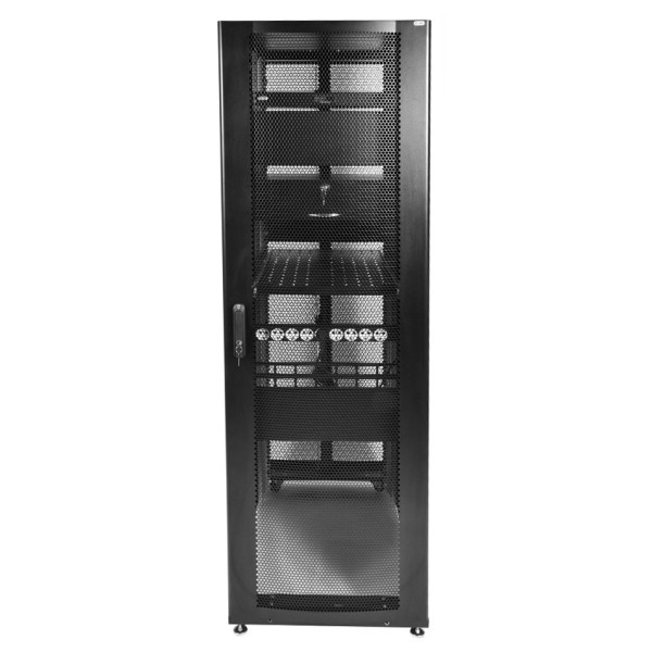 Шкаф серверный напольный ЦМО ШТК-СП-42.6.10-48АА-9005 (42U, 600x990мм, 1350кг)