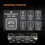 Видеокарта GeForce RTX 5090 2550МГц 32Гб ASUS (GDDR7, 128бит)