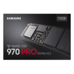 Жесткий диск SSD 512Гб Samsung 970 Pro (M.2, 3500/2300 Мб/с, 500000 IOPS, PCI-E, 512Мб, для ноутбука и настольного компьютера)