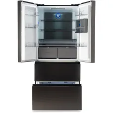 Холодильник Hyundai CM55043F (No Frost, A+, 3-камерный, Side by Side, инверторный компрессор, черная сталь) [CM55043F ЧЕРНАЯ СТАЛЬ]