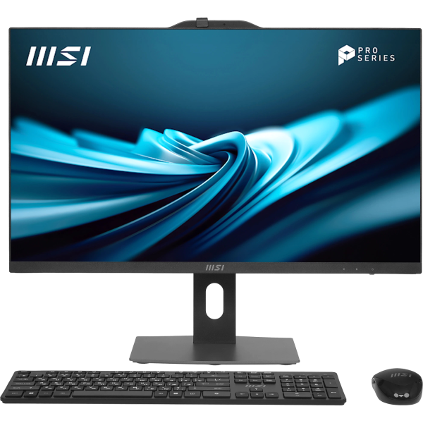 Моноблок MSI PRO AP272P 14M-1207XRU (1920x1080, i7, 14700, 2100МГц, 16Гб, 1Гб SSD, Intel UHD Graphics 770, клавиатура, мышь, DOS/Linux/без ОС)