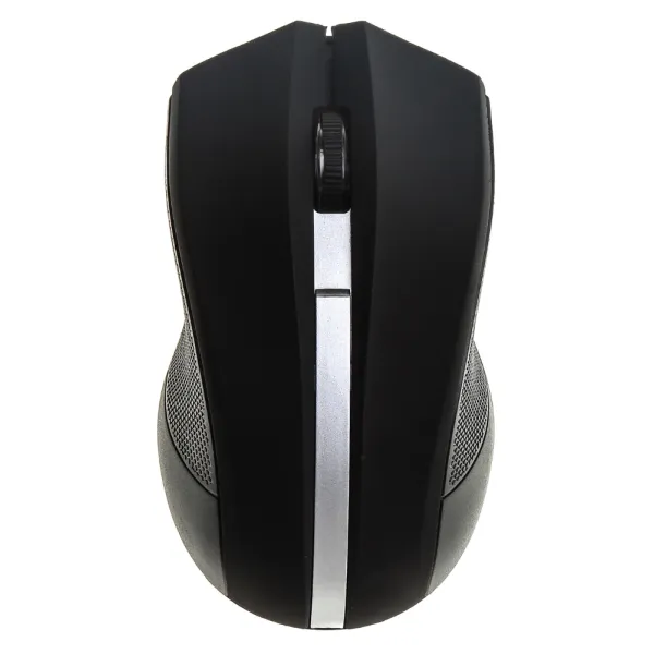 Oklick 615MW Black-Silver USB (радиоканал, кнопок 2, 1000dpi)
