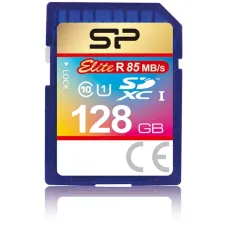 Карта памяти SDXC 128Гб Silicon Power (Class 10, 85Мб/с, UHS-I U1, без адаптера)