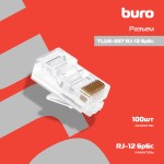 Разъем Buro TLUS-037 (RJ-12)