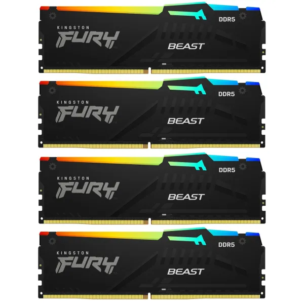 Память DIMM DDR5 4x32Гб 5200МГц Kingston (41600Мб/с, CL40, 288-pin)