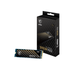 Жесткий диск SSD 1Тб MSI (2280, 3600/3000 Мб/с, 550000 IOPS, PCIe 4.0 x4 (NVMe), для ноутбука и настольного компьютера)