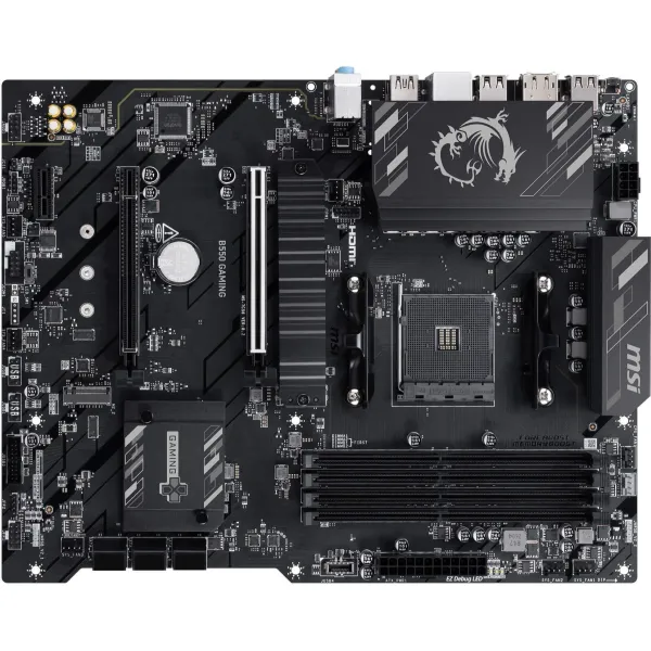 Материнская плата MSI B550 GAMING (AM4, 4xDDR4 DIMM, ATX, RAID SATA: 0,1,10)