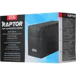 ИБП Powercom RPT-600A EURO (интерактивный, 600ВА, 360Вт, 3xCEE 7 (евророзетка))