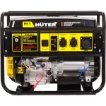 Электрогенератор Huter DY8.0LX (бензиновый, однофазный, пуск ручной/электрический, 7/6,5кВт, непр.работа 12,5ч)