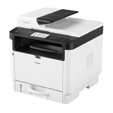 МФУ Ricoh M 320F (лазерная, черно-белая, A4, 256Мб, 32стр/м, 1200x1200dpi, авт.дуплекс, 35'000стр в мес, RJ-45, USB)