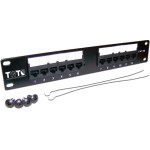 Патч-панель Lanmaster TWT-PP12UTP-10 (1U, 12порт)