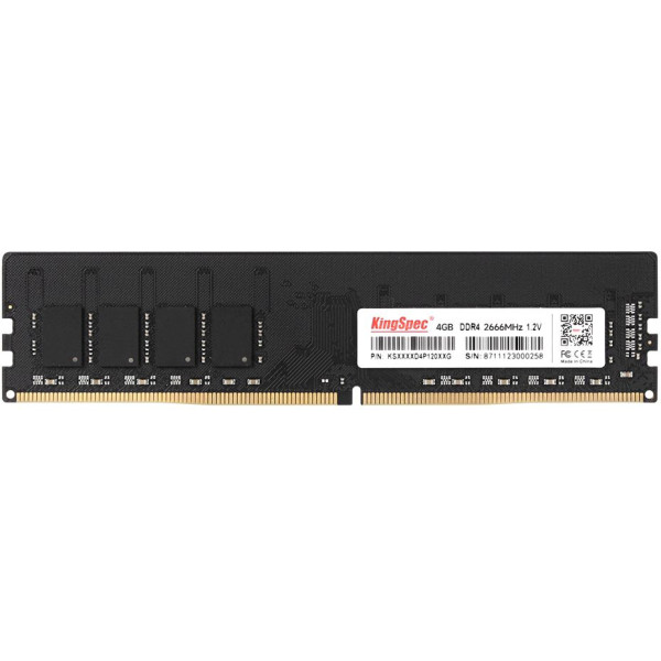Память DIMM DDR4 4Гб 2666МГц KingSpec (21300Мб/с, CL19, 288-pin)
