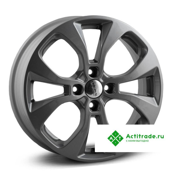 Скад KL-296 R16/6J PCD 4x100 ET 41 ЦО 60,1 серый глянцевый