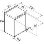 Морозильная камера Liebherr Pure Fe 1414 (объем :107л)