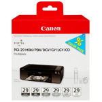 Набор картриджей Canon PGI-29 MBK/PBK/DGY/GY/LGY/CO MULTI (многоцветный; PIXMA Pro-1)