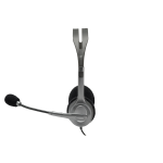 Гарнитура Logitech Stereo Headset H110 (оголовье, 3.5 мм, 1.8м, накладные, 2 x mini jack 3.5 mm)