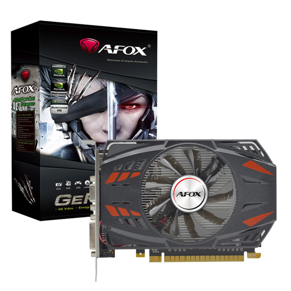 Видеокарта GeForce GT 740 993МГц AFOX (GDDR5, 128бит, 1xDVI, 1xHDMI)