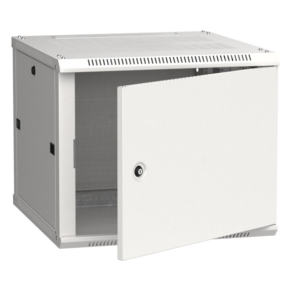 Шкаф коммутационный настенный IEK LWR3-06U66-MF (6U, 600x370x600мм, IP20, 90кг)