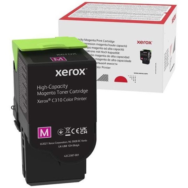 Тонер-картридж Xerox 006R04370 (пурпурный; 5500стр; С310)