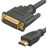 Кабель аудио-видео Lazco (HDMI (m), DVI-D (m), 15м)