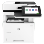 МФУ HP LaserJet Enterprise M528f (лазерная, черно-белая, A4, 1250Мб, 43стр/м, 1200x1200dpi, авт.дуплекс, 150'000стр в мес, RJ-45, USB, WEB)
