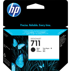 Чернильный картридж HP 711 (черный; 80стр; 80мл; DJ T120, T520)