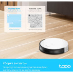 Робот-пылесос TP-Link Tapo RV10 (контейнер, мощность всысывания: 25Вт, пылесборник: 0.35л, потребляемая мощность: 25Вт)