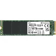 Жесткий диск SSD 1Тб Transcend (2280, 3200/2000 Мб/с, 170000 IOPS, PCIe 3.0 x4) [TS1TMTE115S]