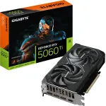 Видеокарта GeForce RTX 5060 Ti 2407МГц 8Гб Gigabyte (GDDR7, 128бит, 1xHDMI, 3xDP)