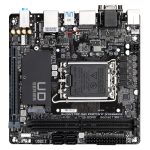 Материнская плата Gigabyte H610I (SocketLGA1700, 2xDDR5, mini-ITX)