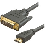 Кабель аудио-видео Lazco (HDMI (m), DVI-D (m), 15м)