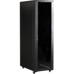 Шкаф серверный напольный Lanmaster TWT-CBB-47U-8x10-P1 (47U, 800x2277x1000мм, IP20, 800кг)