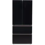 Холодильник Hyundai CM55043F (No Frost, A+, 3-камерный, Side by Side, инверторный компрессор, черный)
