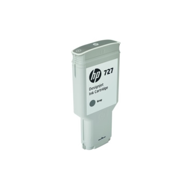 Чернильный картридж HP 727 (серый; 300стр; 300мл; DJ T1500, T1530, T2530, T920, T930)