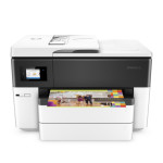 МФУ HP OfficeJet Pro 7740 (струйная, цветная, A3, 512Мб, 600x600dpi, авт.дуплекс, 250стр в мес, RJ-45, USB, Wi-Fi)